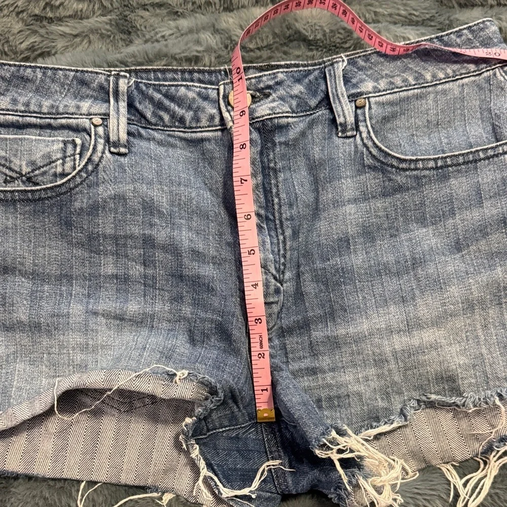Casual Blue Denim Jean Shorts